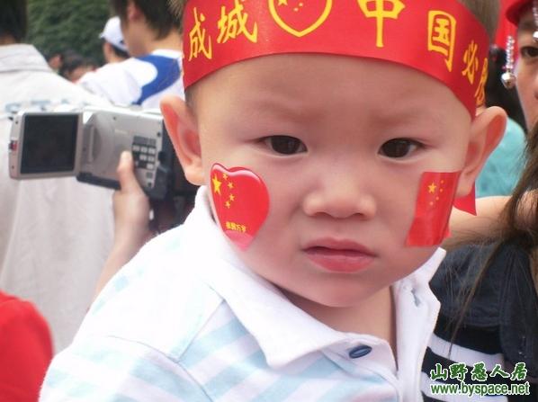 多有爱国情怀的小P孩