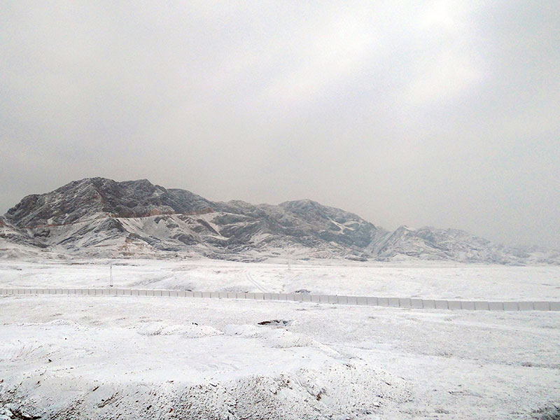 2016年塔吉克斯坦的第一场雪
